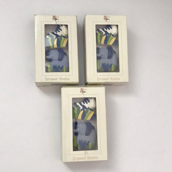 3 set bundle Zoo Animal Drawer Knobs - NEW IN BOX - Picture 1 of 4